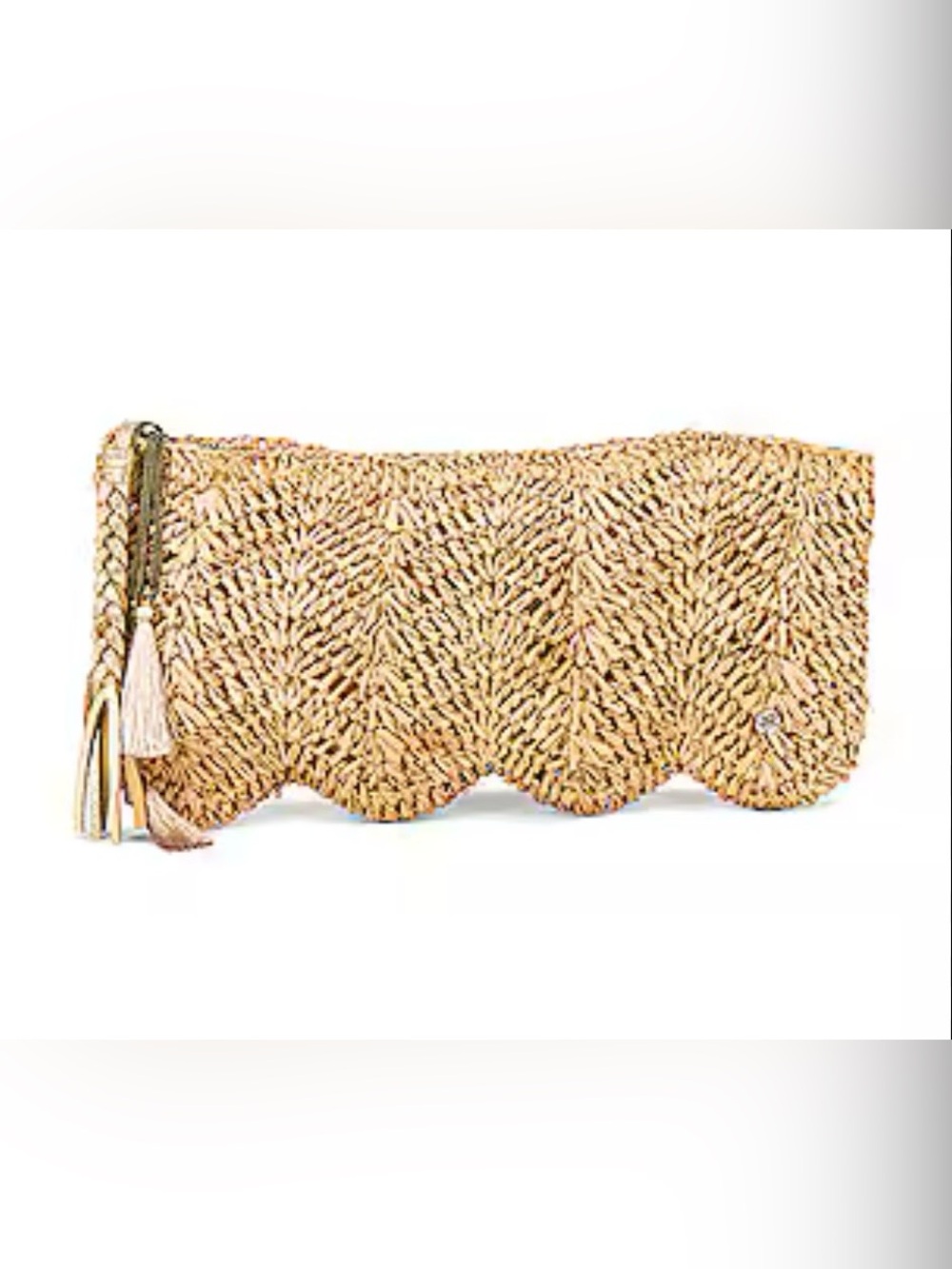 Florabella Avon Raffia Clutch